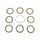 Friction plates kit with clutch cover gasket ATHENA P40230025