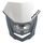 Headlight POLISPORT HALO 8657400043 white/nardo grey