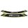 Rim strip PUIG RACING 5531V green set of 8 rim strips