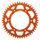 Rear ALU sprocket SUPERSPROX RAL-990:48-ORG orange 48T, 520