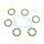 Friction plates kit with clutch cover gasket ATHENA P40230094