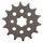 Chain kit D.I.D Chain - Zlat chain 420 NZ, Non-sealed, CHK front sprocket SUPERSPROX, CHK rear sprocket SUPERSPROX for KAWASAKI KLX 110 (R) 2002