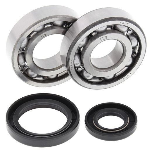 CRANKSHAFT BEARING AND SEAL KIT ALL BALLS RACING CB24-1017