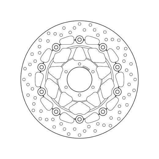 KOČIONA DISK BREMBO 78B40827 FLOATING