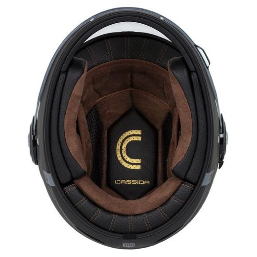 FULL FACE HELMET CASSIDA FIBRE MATT BLACK XL