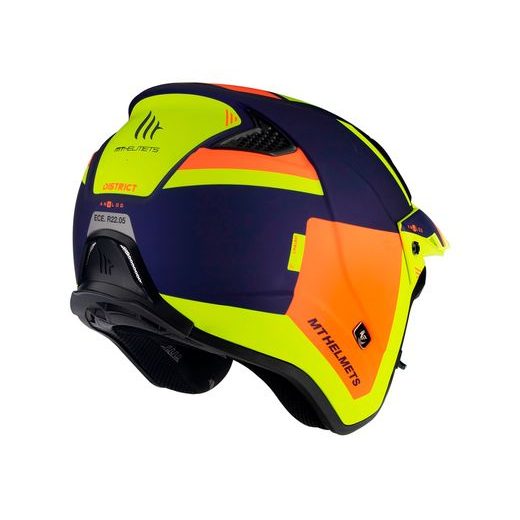TRIAL HELMET MT HELMETS DISTRICT SV S ANALOG D27 MATT BLUE M