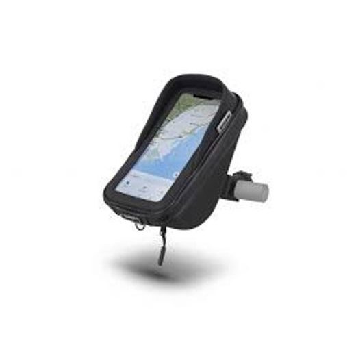 SMARTPHONE HOLDER SHAD 180X90MM (6,6") X0SG76H WITH POCKET ON HANDLEBAR