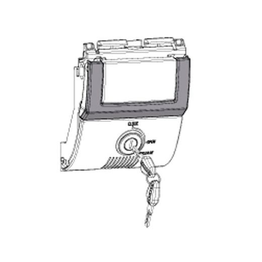 LOCKING SYSTEM PREMIUM SHAD D1B482PMAR NEW TITANIUM FOR SH48 WITH PREMIUM SMART LOCK