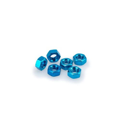 NUTS PUIG ANODIZED 0863A PLAVI M8 (6PCS)