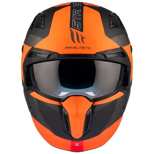 KACIGA MT STREETFIGHTER SV S TOTEM MATT ORANGE