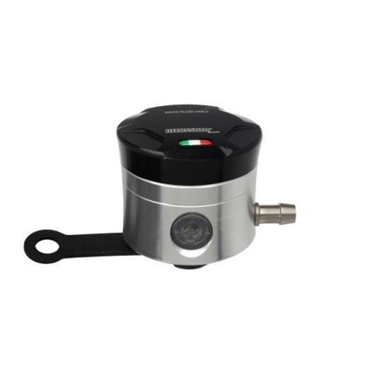 BRAKE FLUID RESERVOIR ACCOSSATO CNC-WORKED STRAIGHT BRACKET INCLUDED CRNI