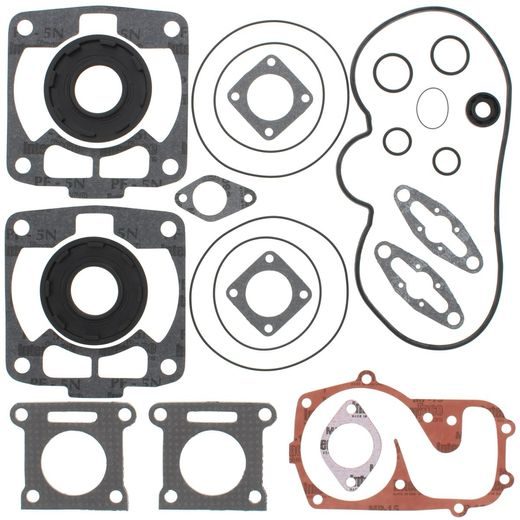 COMPLETE GASKET KIT WITH OIL SEALS WINDEROSA CGKOS 711294