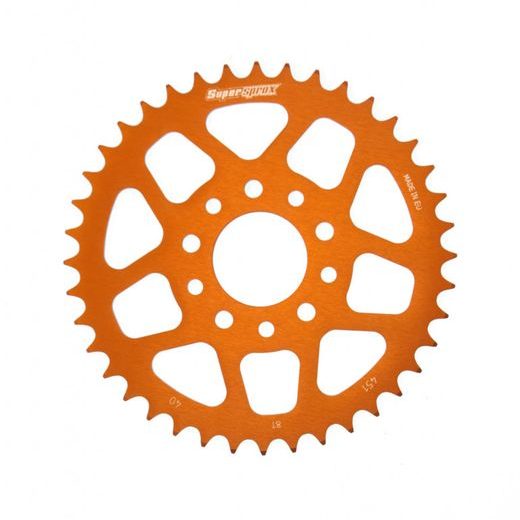 REAR ALU SPROCKET SUPERSPROX RAL-451:40-ORG ORANGE 40T, 415