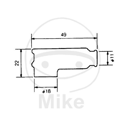 KAPA ZA SVJEĆICU NGK TRS1225-B PLAVI
