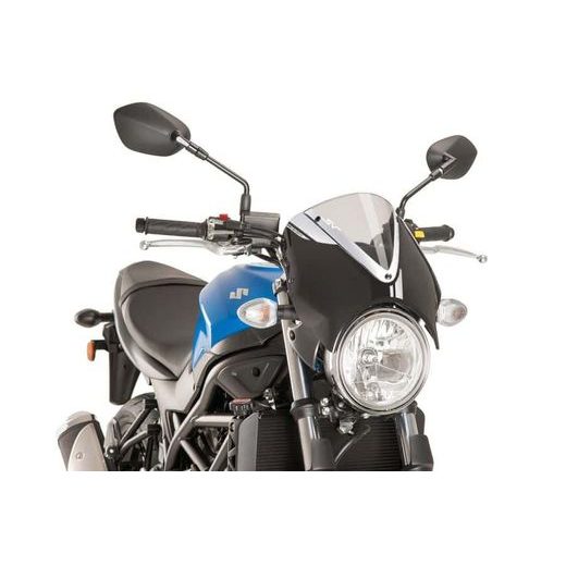 WINDSHIELD PUIG RETROVISION 8926W MATT BLACK TRANSPARENT