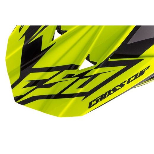 MOTOCROSS HELMET CASSIDA CROSS CUP JUNIOR YELLOW FLUO / BLACK / GREY