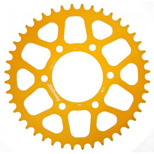 REAR ALU SPROCKET SUPERSPROX RAL-478:44-GLD ZLATO 44T, 520
