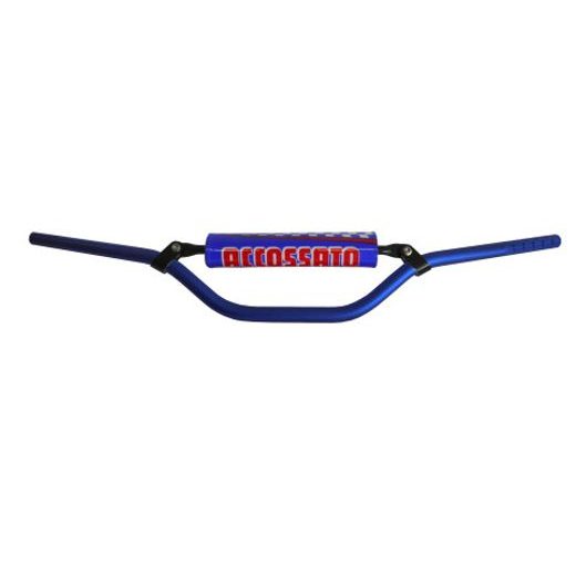 HANDLEBAR ACCOSSATO ALUMINIUM, 22 MM PLAVI
