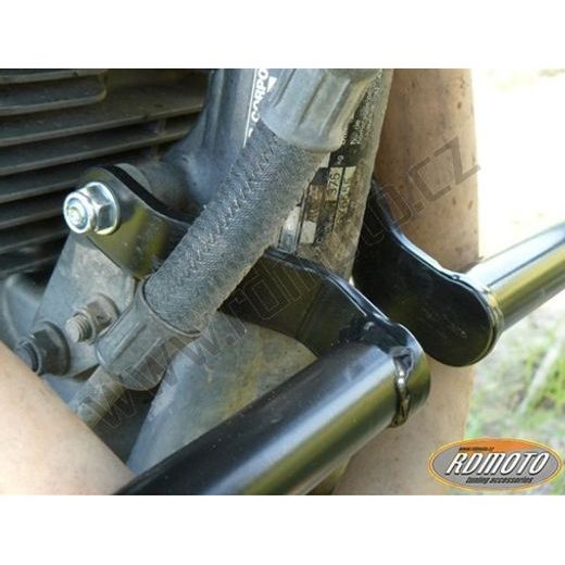 ENGINE GUARDS RDMOTO CF33KD MATT BLACK