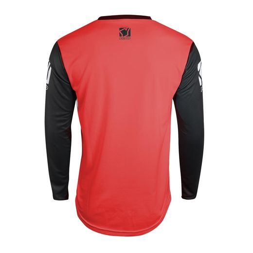 MX JERSEY YOKO SCRAMBLE BLACK / RED S
