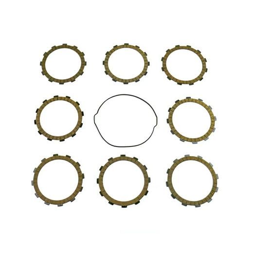 FRICTION PLATES KIT WITH CLUTCH COVER GASKET ATHENA P40230024