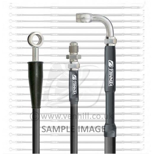 FRONT BRAKE HOSE VENHILL Y01-1-103/P CRNI