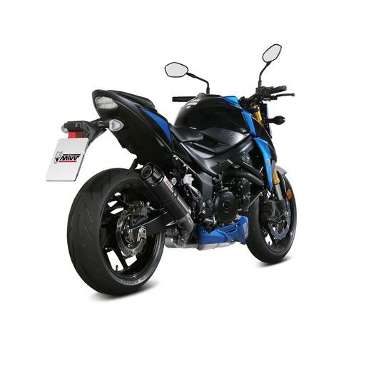 SILENCER MIVV GP S.048.LXBC BLACK WITH CARBON CAP