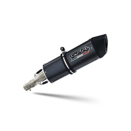 SLIP-ON EXHAUST GPR FURORE BMW.54.FUPO MATTE BLACK FOR BMW R 1200 ST 2003-2008