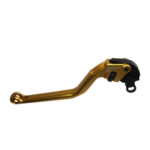 CLUTCH LEVER ACCOSSATO FIXED CNC-WORKED ALUMINIUM, GOLD