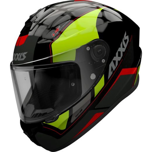 FULL FACE HELMET AXXIS DRAKEN S WIND GLOSS FLUOR YELLOW S