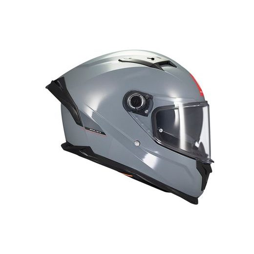 FULL FACE HELMET MT HELMETS BRAKER SV SOLID A12 GLOSS GREY XXL