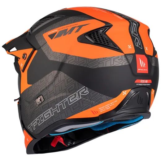 KACIGA MT STREETFIGHTER SV S TOTEM MATT ORANGE