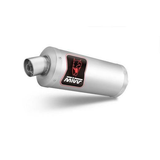 SILENCER MIVV DAKAR A.017.LEKX STAINLESS STEEL