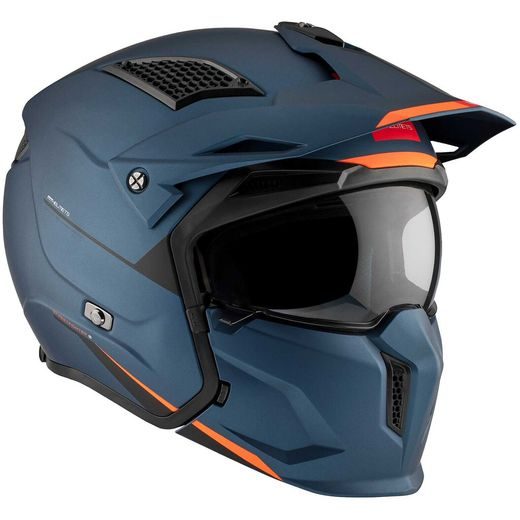 KACIGA MT STREETIFGHTER SV MATT BLUE