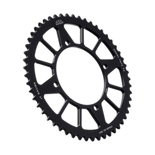 REAR ALU SPROCKET JT JTA 461-53BLK 53)T, NT((420 CRNI