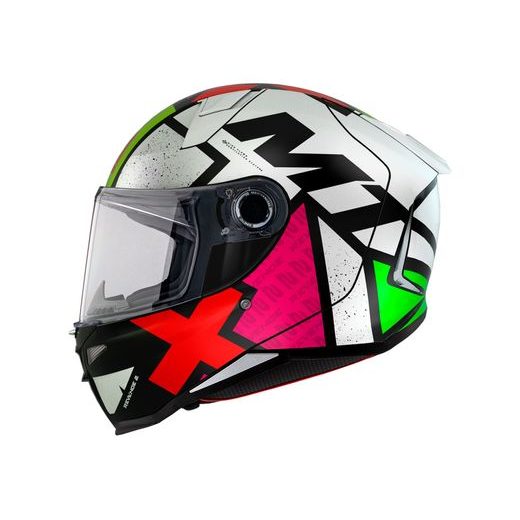 FULL FACE HELMET MT HELMETS REVENGE 2 S LIGHT C0 GLOSS PEARL M