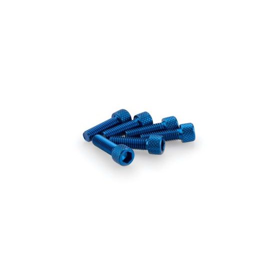SCREWS PUIG ANODIZED 0364G YELLOW M6 X 20MM (6PCS)