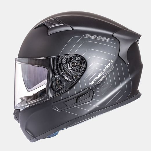 HELMET MT HELMETS KRE SV/CYKLON SV MATT BLACK XS