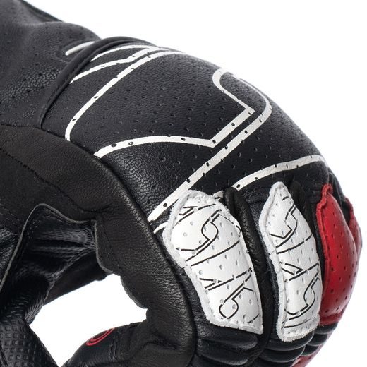 SPYKE TECH SHORT 2.0 CRNO-BIJELO-FLUO CRVENE