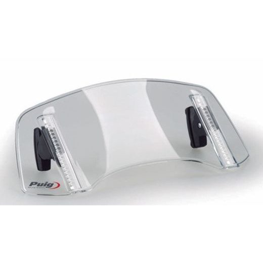 WINDSCREEN PUIG TOURING WITH VISOR 21343W TRANSPARENT