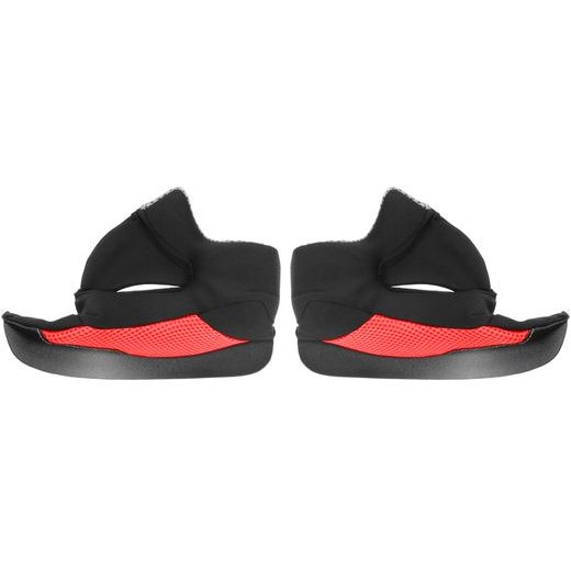 CHEEK PADS CASSIDA CROSS CUP RED/BLACK/GREY XS