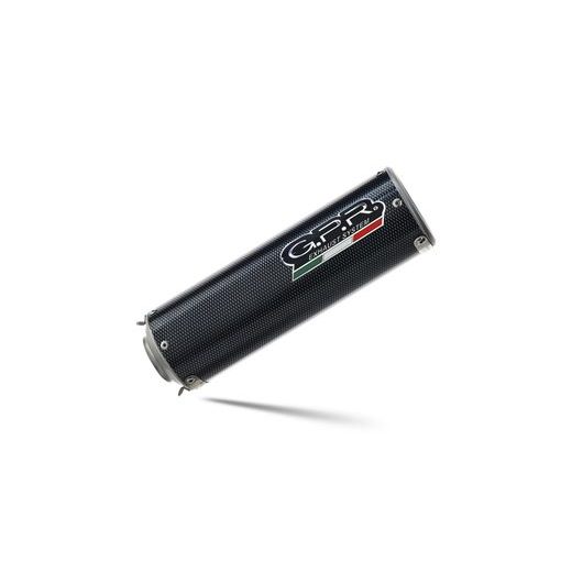 SLIP-ON EXHAUST GPR M3 BM.23.M3.PP BRUSHED STAINLESS STEEL FOR BMW R 1200 R / RS 2006-2010