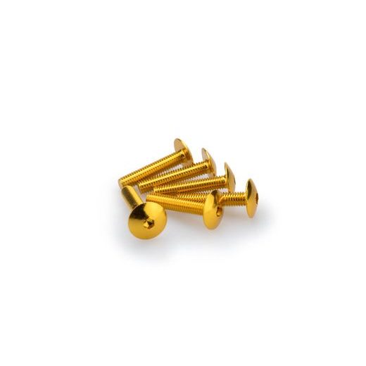 SCREWS PUIG ANODIZED 3995G YELLOW M6 X 30MM (6PCS)