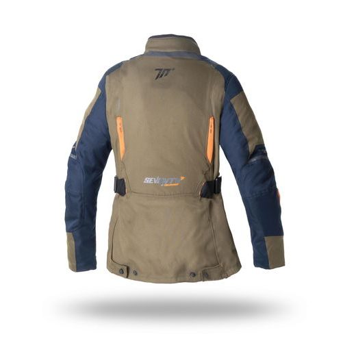 JACKET SEVENTY DEGREES 70° SD-JT85 KHAKI/BLUE/ORANGE M