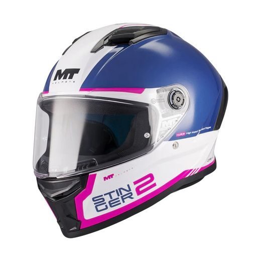 FULL FACE HELMET MT HELMETS STINGER 2 CORE A8 GLOSS XL