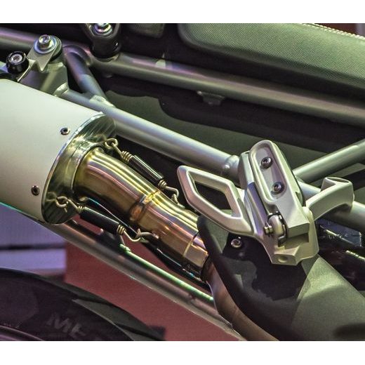 SLIP-ON EXHAUST GPR SATINOX E5.T.98.SAT BRUSHED STAINLESS STEEL