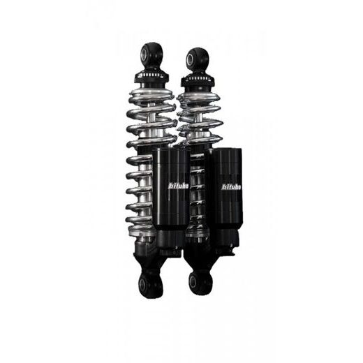 TWINSHOCK BITUBO WMT0 ADJUSTABLE: SPRING PRELOAD, REBOUND, COMPRESSION, PIGGYBACK TANK CHROME EDITION