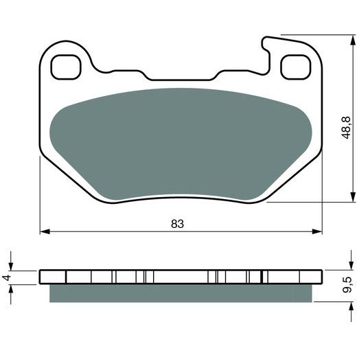 DISK PLOČICE GOLDFREN 445 AD