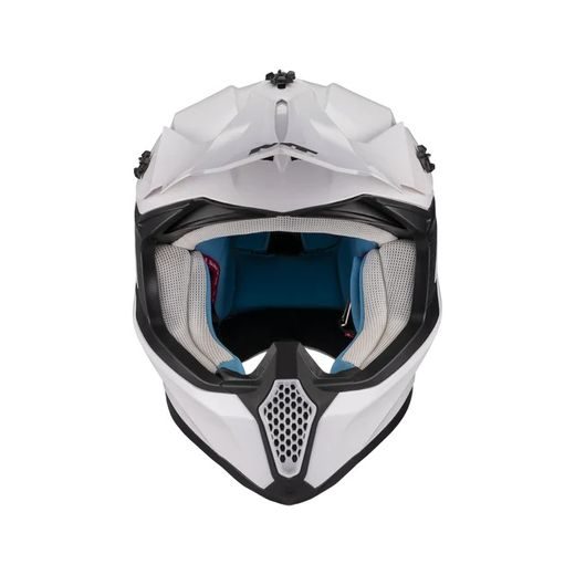 MOTOCROSS HELMET MT HELMETS FALCON S PURE A0 GLOSS PEARL L