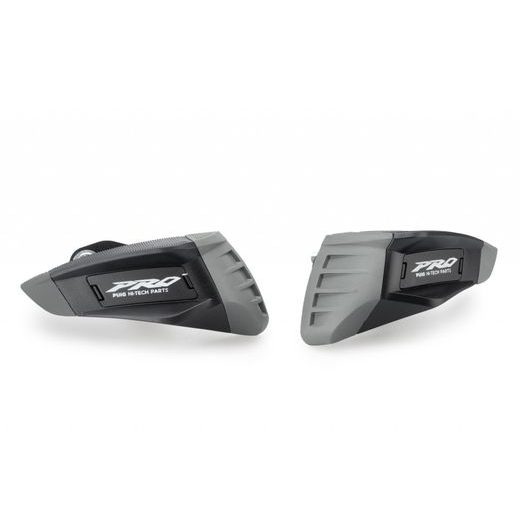 FRAME SLIDERS PUIG PRO 2.0 22493N BLACK WITH GREY RUBBER